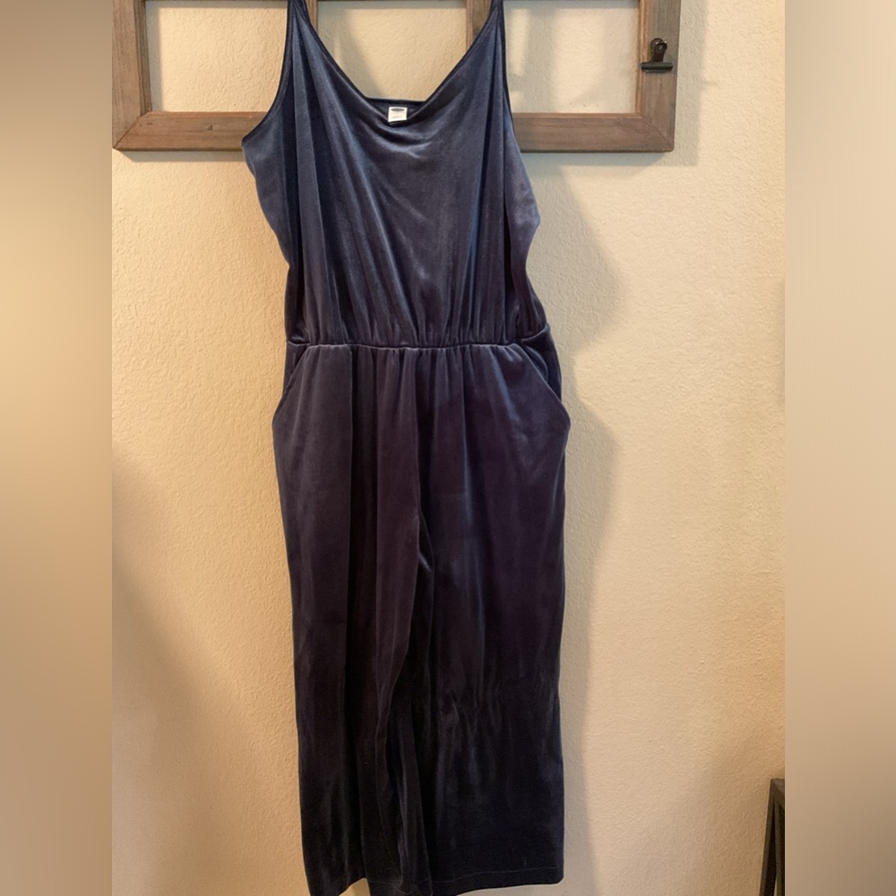 Old Navy Crush Velvety Jumpsuit